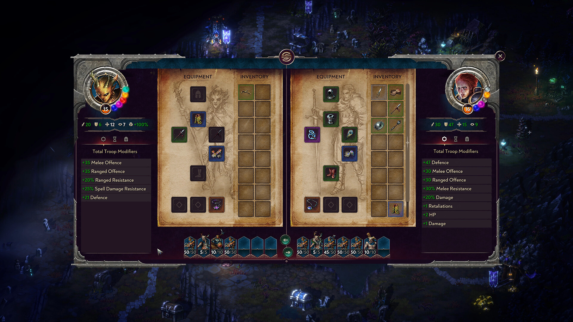 Songs of Conquest environment