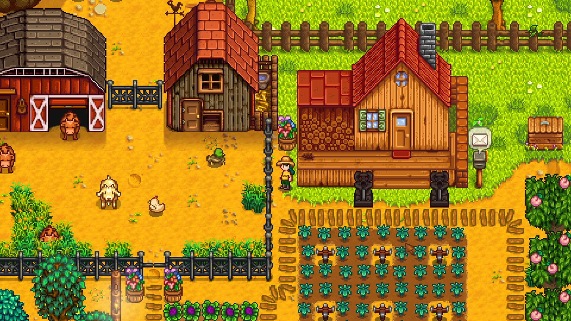 Stardew Valley gives you a farm and takes your whole year